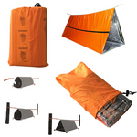 North Springs Outdoor Camping Emergency Tent (Orange)