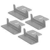 ACOPOWER Solar Panel Mounting Z Bracket - Set of 4 for RV Boat Off