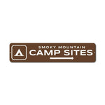 Campsites Arrow Sign