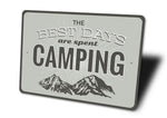 Best Days are Spent Camping Sign