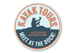 Kayak Tours Sign