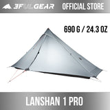 3F UL GEAR official Lanshan 1 pro  Tent Outdoor 1 Person Ultralight