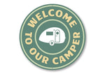 Camper Welcome Sign