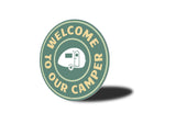 Camper Welcome Sign