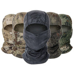 Camouflage Balaclava Tactical Army Face Mask Cycling War game Hat Face