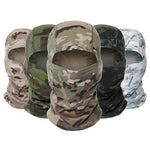 Camouflage Tactical Full Face Scarf Breathable Hats Cycling Hunting