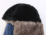 Connectyle Men's Warm Chunky Trapper Hat Removable Windproof Winter