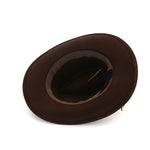 Fashion Men Women Western Cowboy Hat With Cow Head Band Wide Brim Hat