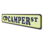 Camper Street Sign