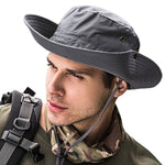 Men Sun Hat Summer Outdoor UPF 50+ Protection Wide Brim Hunting