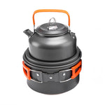 New Outdoor Camping Cookware Set Marching Utensils Tableware Cooking