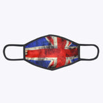 Tie Dye British Flag 3-Layered Face Mask