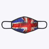 Tie Dye British Flag 3-Layered Face Mask