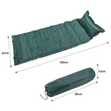 SFIT Sleeping Bed Camping Roll Mat Self Inflating Inflatable Pillow