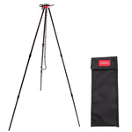 SUNDICK Camping Tripod for Fire Hanging Pot Outdoor Campfire Cookware