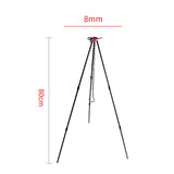 SUNDICK Camping Tripod for Fire Hanging Pot Outdoor Campfire Cookware