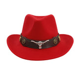 Sombrero Hombre Winter Cowboy Hat Men & Women's Woven Western Cowboy