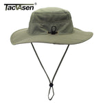 TACVASEN Men Boonie Hat Summer Sun Caps Tactical Sniper Hats Men's