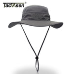 TACVASEN Men Boonie Hat Summer Sun Caps Tactical Sniper Hats Men's