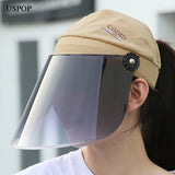 USPOP New Summer sun hats UPF50+  sunscreen hast professional anti uv