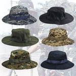 Unisex Woodland Casual Travel Military Sun proof Camo Boonie Hat