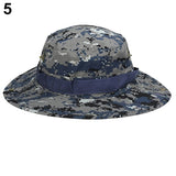 Unisex Woodland Casual Travel Military Sun proof Camo Boonie Hat