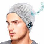 Winter Bluetooth USB Rechargeable Music Headset Warm Knitting Beanie