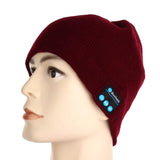 Winter Bluetooth USB Rechargeable Music Headset Warm Knitting Beanie