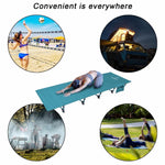 Camping Cot Compact Folding Cot Bed for Outdoor Backpacking Camping