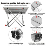 Portable Table Folding Camping table Desk Foldable Hiking Traveling