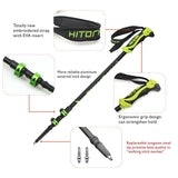 Nordic walking sticks camping hiking Ultralight Adjustable Telescopic