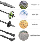 Nordic walking sticks camping hiking Ultralight Adjustable Telescopic