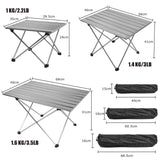 Portable Table Folding Camping table Desk Foldable Hiking Traveling