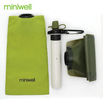 Survival Outdoor Camping & Hiking Portable Water Purification with bag