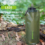 Survival Outdoor Camping & Hiking Portable Water Purification with bag