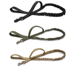 Tactical Bungee Dog Leash 2 Handle Quick Release Cat Dog Pet Leash