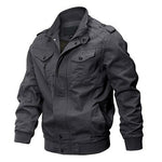 Military Jacket Men Winter Bomber Jacket Coat Army Safari Cotton Pilot