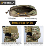 Tactical Armor Carrier Drop Pouch AVS JPC CPC Pouch Waist Bag EDC