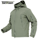 Winter Military Fleece Jacket Mens Soft shell Jacket Tactical