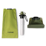 Survival Outdoor Camping & Hiking Portable Water Purification with bag