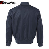 Winter Jackets Men MA1 Bomber Pilot Coat Thermal Padded Casual