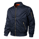 Winter Jackets Men MA1 Bomber Pilot Coat Thermal Padded Casual