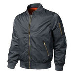 Winter Jackets Men MA1 Bomber Pilot Coat Thermal Padded Casual