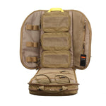 Outdoor MOLLE Men's Camo Backpacks Two-Way Zipper Nylon Backpack