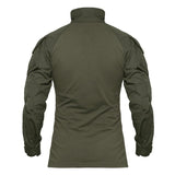 Combat Shirt Men Long Sleeve Military Style Tactical T-shirts US Army