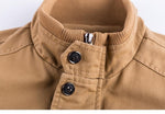 Military Jacket Men Winter Bomber Jacket Coat Army Safari Cotton Pilot