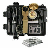 North Springs 14 in 1 Outdoor Emergency Survival Gear Kit Camping Tactical Tools SOS